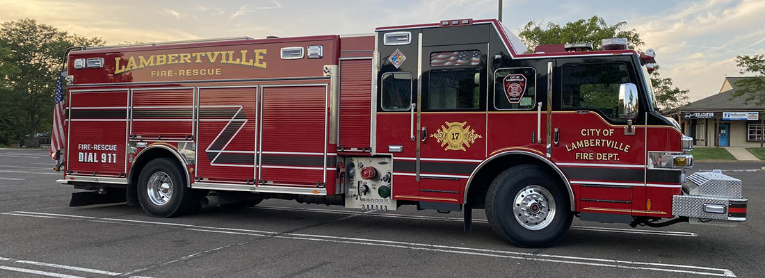 lambertville fire engine